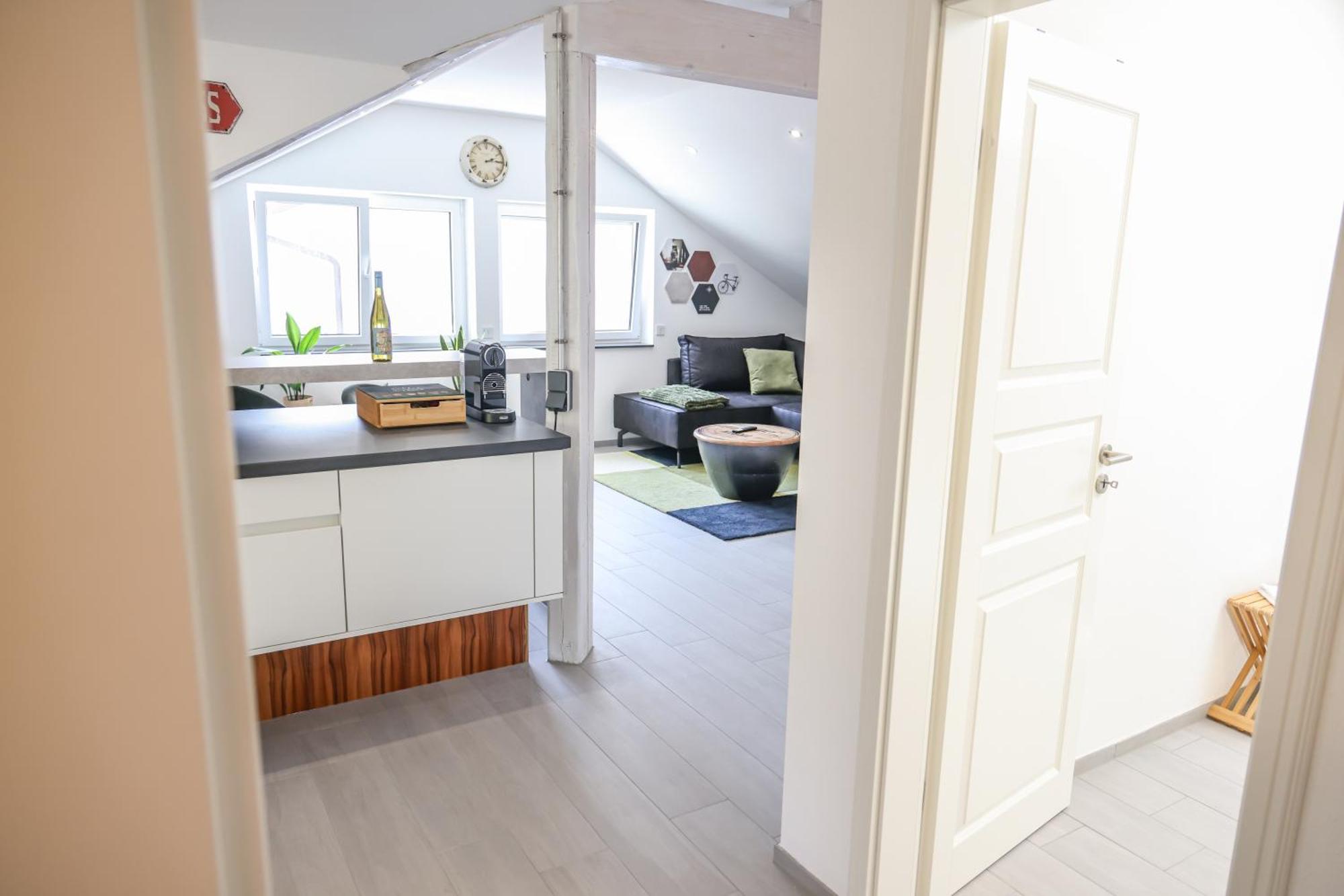Penthouse-Wohnung I 100 Qm I Blick Auf Die Weinreben I Nespresso I Emma Matratzen Ауген Екстериор снимка