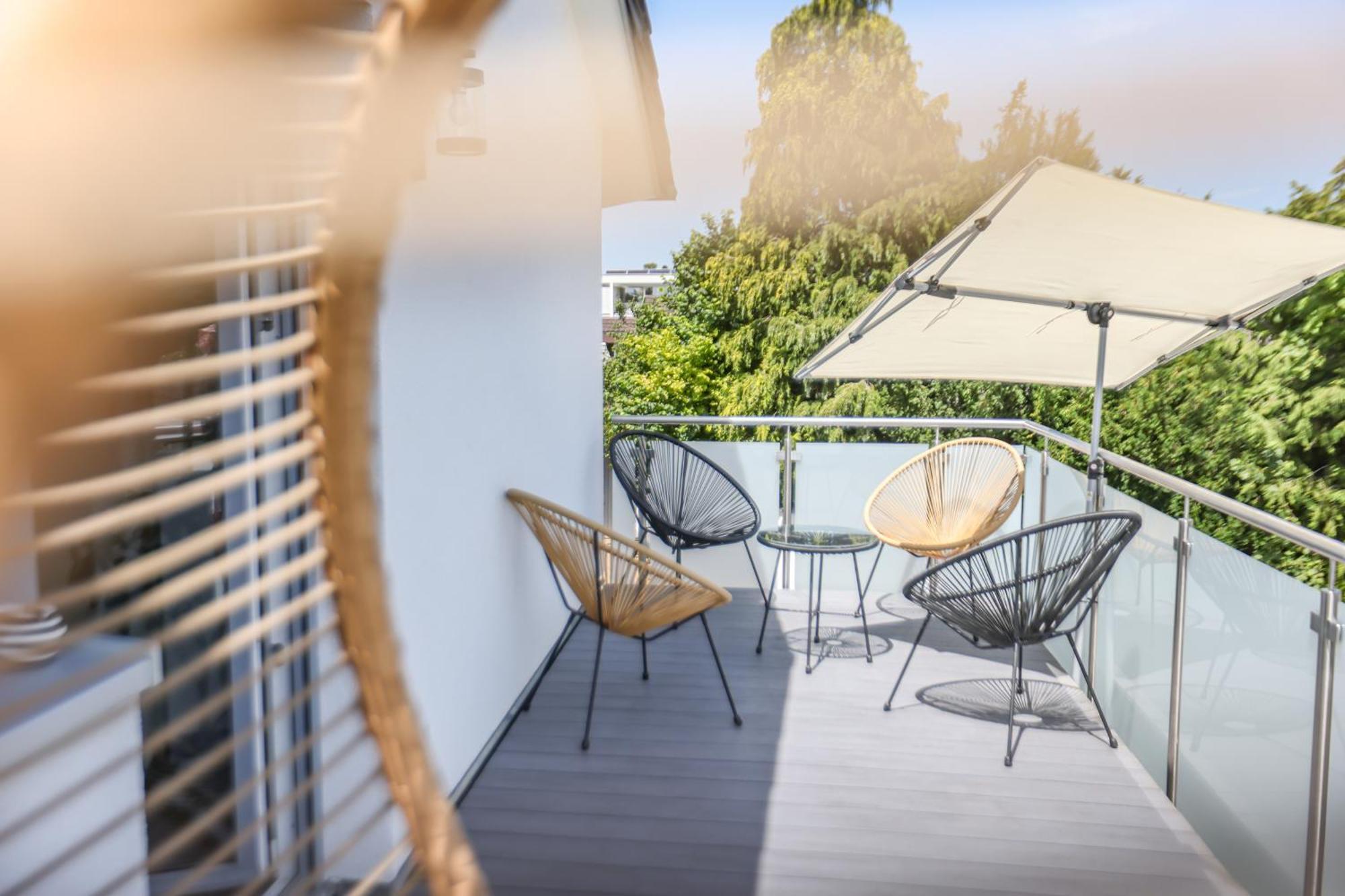 Penthouse-Wohnung I 100 Qm I Blick Auf Die Weinreben I Nespresso I Emma Matratzen Ауген Екстериор снимка