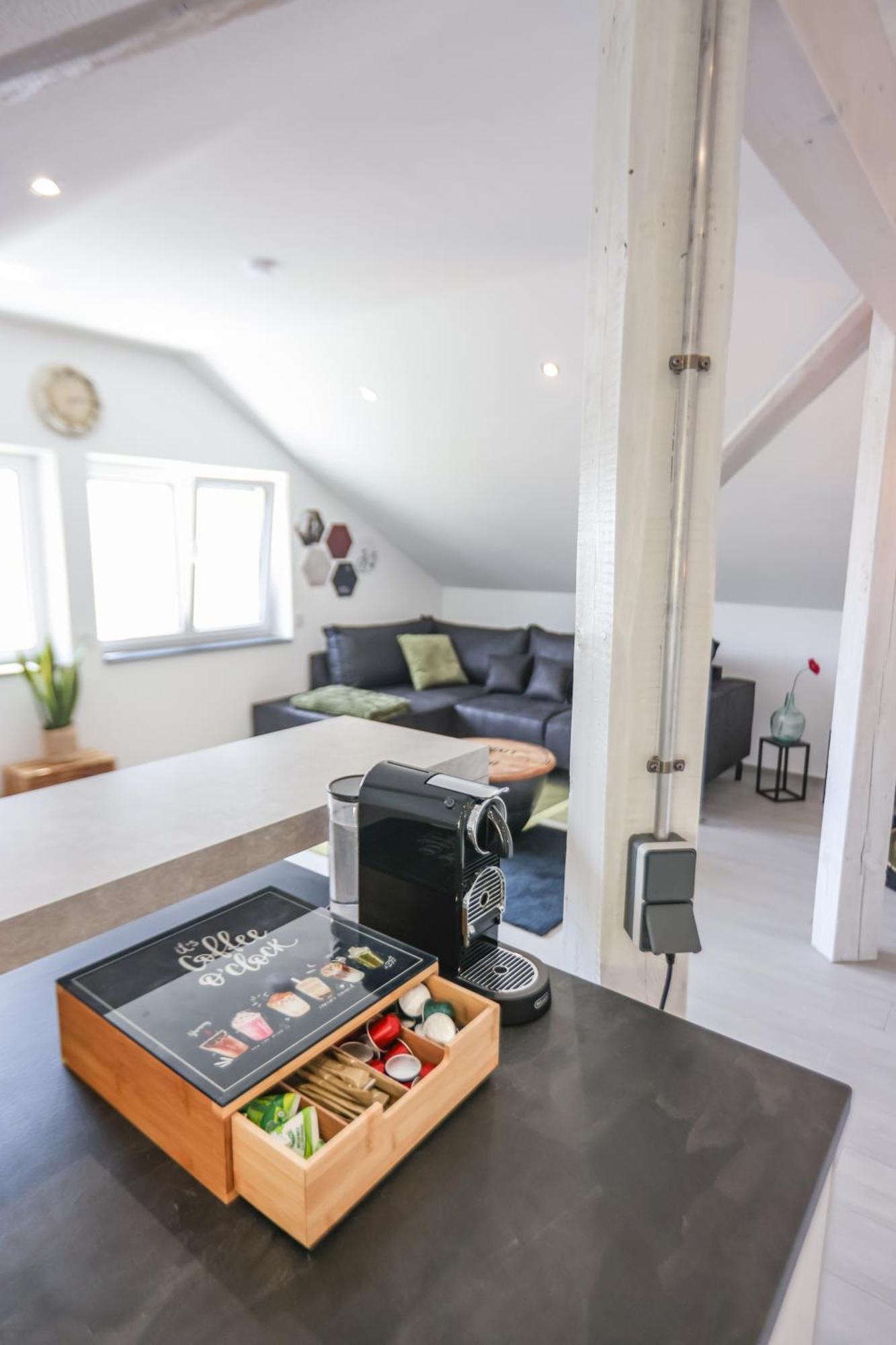 Penthouse-Wohnung I 100 Qm I Blick Auf Die Weinreben I Nespresso I Emma Matratzen Ауген Екстериор снимка